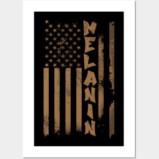 Melanin Flag Posters and Art